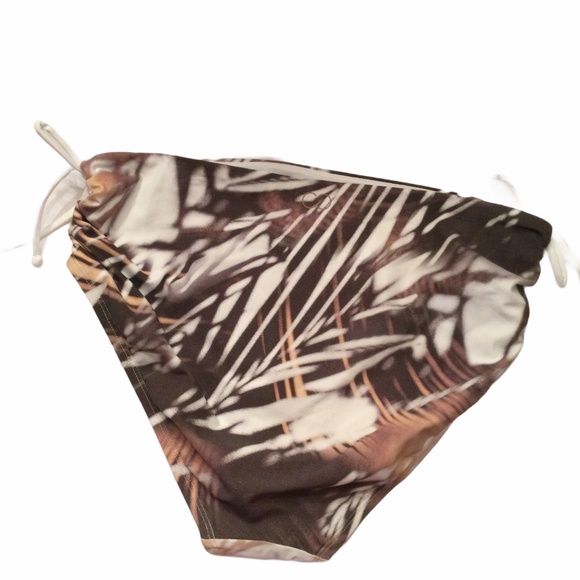 CALIA Ruched Swim Bottoms in Shadow Palm - Picture 6 of 9